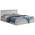 Κρεβάτι Olympus Pakoworld με Συρτάρι σε Λευκή Απόχρωση 160x200εκ