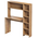 Γραφείο με Βιβλιοθήκη Janson Pakoworld σε oak Απόχρωση 113.2x40x141.8εκ