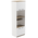 Ντουλάπα Κουζίνας Rowan Pakoworld σε Λευκή-Sonoma Απόχρωση 60x42x182εκ