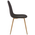 Τραπεζαρία Manka i-Bella Pakoworld σετ 3τεμ σε Sonoma Truffle Απόχρωση 80x80x77εκ