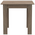 Τραπεζαρία Manka i-Bella Pakoworld σετ 3τεμ σε Sonoma Truffle Απόχρωση 80x80x77εκ