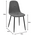 Τραπεζαρία Manka i-Bella Pakoworld σετ 3τεμ σε Sonoma Truffle Απόχρωση 80x80x77εκ
