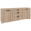 Μπουφές Doha Pakoworld σε Sonoma Απόχρωση 210x45x80.5εκ