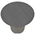 Βοηθητικό Τραπέζι Dovel Pakoworld mdf σε Μαύρη Απόχρωση Φ50x45εκ