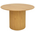 Τραπέζι Karulo Pakoworld mdf σε Sonoma Απόχρωση Φ120x76εκ