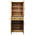 Βιτρίνα-Ντουλάπα Nisso Pakoworld σε oak Απόχρωση 80x40x183.5εκ
