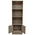 Βιβλιοθήκη Tekaro i Pakoworld σε Sonoma Απόχρωση 57x33x180εκ