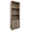 Βιβλιοθήκη Tekaro i Pakoworld σε Sonoma Απόχρωση 57x33x180εκ