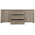 Μπουφές Kalya Pakoworld σε Sonoma Απόχρωση 220x49x89.5εκ