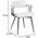 Πολυθρόνα Cameo Pakoworld Μέταλλο Μπρονζέ-White-Wash Ξύλο-Μπέζ Ύφασμα 53x49.5x75.5εκ