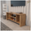 Έπιπλο Τηλεόρασης Seref Pakoworld σε oak Απόχρωση 120x30x47εκ