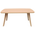 Τραπέζι Σαλονιού Komela mdf σε Φυσική Απόχρωση 100x48x45cm
