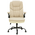 Καρέκλα Γραφείου Διευθυντή Stellar Pakoworld pu σε Μπεζ-Εκρού Απόχρωση 70x77x110-119εκ
