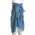 Ble Φουλαρι/παρεο Μπλε με Γεωμετρικα Σχεδια 180χ100 (100% Cotton)
