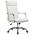 Καρέκλα Γραφείου Διευθυντη Mavel Pakoworld pu Λευκό 55x62x100-110εκ