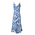 Ble Ολοσωμη Φορμα Μακρια Αμανικη σε Ασπρο/μπλε Χρωμα one Size  (100% Crepe)