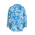 Ble Πουκαμισa με Μακρυ Μανικι Λευκο/ Μπλε με Σχεδια ονε Size (100% Cotton)