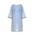 Ble Φορεμα/tunic Πορτοκαλι/μπλε με Σχεδια ονε Size (100% Cotton)