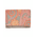 Ble Τσαντακι/φακελος Ψαθινο σε Πορτοκαλι/γκρι Χρωμα με Χρυσες Λεπτομερειεσ24χ1χ17