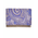 Ble Τσαντακι/φακελος Ψαθινο σε μωβ Χρωμα με Χρυσα Σχεδια 24χ1χ17