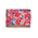 Ble Τσαντακι/φακελος Ψαθινο σε Κοκκινο/φουξ Χρωμα με Χρυσα Σχεδια 24χ1χ17