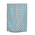 Ble Φουλαρι σε Τυρκουαζ/μπεζ/γκρi Χρωμα με Χρυσες Λεπτομερειες 180x60 (100% Crepe)