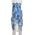 Ble Φουλαρι/παρεο Μπλε/λευκο με Γεωμετρικα Σχεδια 180χ100 (100%cotton)