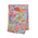 Ble Φουλαρι με Πολυχρωμα Σχεδια 180x60 (100% Crepe)