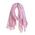 Ble Φουλαρι/παρεο Λευκο με ροζ Πουλια 100x180 (100% Cotton)