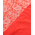 Ble Πετσετα Θαλασσης Διπλης Οψης Κοκκινη με Λευκα Σχεδια 100x180 (100% Cotton)