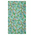Ble Πετσετα Θαλασσης Διπλης Οψης Πολυχρωμη με Φυλλα 100x180 (100% Cotton)