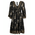 Ble Φορεμα Μακρυμανικο σε Μαυρο Χρωμα me Lurex one Size (100% Viscose)