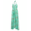 Ble Φορεμα Μακρυ Αμανικο στο Χρωμα τησ Μεντας με Lurex one Size (100% Viscose)