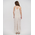 Ble Ολοσωμη Φορμα Μακρια Αμανικη σε Λευκο Χρωμα με Lurex one Size(100% Viscose)
