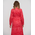 Ble Φορεμα Μακρυ Μακρυμανικο σε Κοκκινο Χρωμα one Size (100% Cotton)
