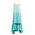 Ble Φορεμα Μακρυ Αμανικο Γαλαζιο/λευκο one Size (100% Viscose)