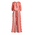 Ble Ολοσωμη Φορμα Μακρια με Μακρυ Μανικι σε Κεραμιδι Χρωμα one Size(100% Rayon)