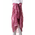 Ble Φουλαρι/παρεο ροζ Κοκκινο με Σχεδια και Φουντακια180x100 (100% Cotton)