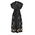 Ble Φορεμα Μακρυ Κρουαζε Μαυρο με Χρυσα Κεντηματα one Size (100% Cotton)