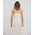 Ble Φορεμα Μακρυ Αμανικο Λευκο με Χρυσες Λεπτομερειες one Size (100% Viscose)