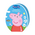 Παζλ Χρωματισμού Peppa Pig, 2 Όψεων Luna Toys, 42 Τμχ., 42x42 εκ.