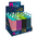 Παγούρι Must Πλαστικό 500ml με Καλαμάκι 6,5x21,5 4 Χρώματα