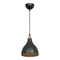 Φωτιστικό Οροφής Μονόφωτο Lofty Pakoworld ε27 Μαύρο Φ18x56εκ