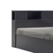 Κρεβάτι Μονό Olympus Pakoworld σε Χρώμα Wenge 120x200εκ