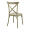 Καρέκλα Crossie Pakoworld pp σε Απόχρωση Cappucino 38x46.5x82εκ