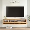 Έπιπλο Τηλεόρασης Επιτοίχιο Roscoe Pakoworld Sonoma 140x31.6x29.6εκ