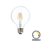Λαμπτήρας led g80 Bulb Pakoworld Dimmable 8w e27 Clear