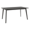 Tραπεζαρία Benson - Orlean Pakoworld σετ 7τμχ Rustic Grey - Ύφασμα Γκρι 150x90x75εκ