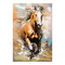 Πίνακας σε Καμβά Horse Inart 60x3x90εκ