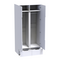 Ντουλάπα Δίφυλλη Afina Pakoworld mdf σε Λευκή Glossy Απόχρωση 100x57x213εκ